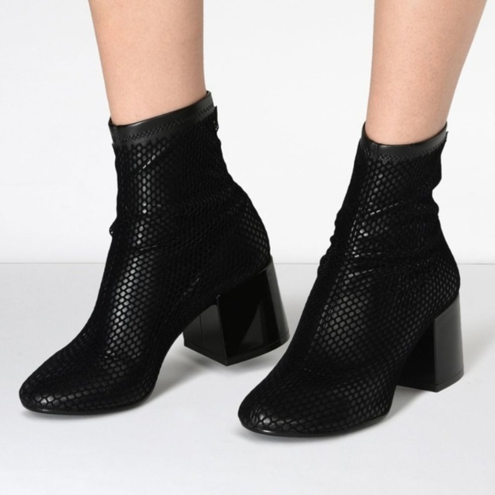 MM6 Maison Martin Margiela Fishnet Boots